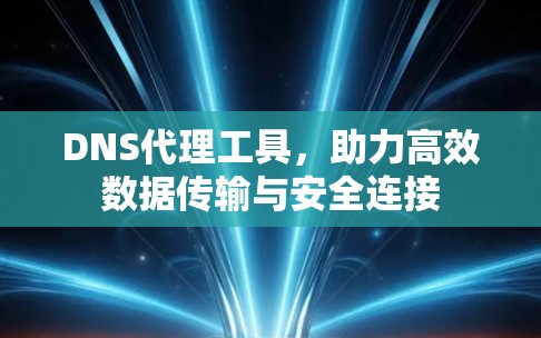 DNS代理工具，助力高效数据传输与安全连接